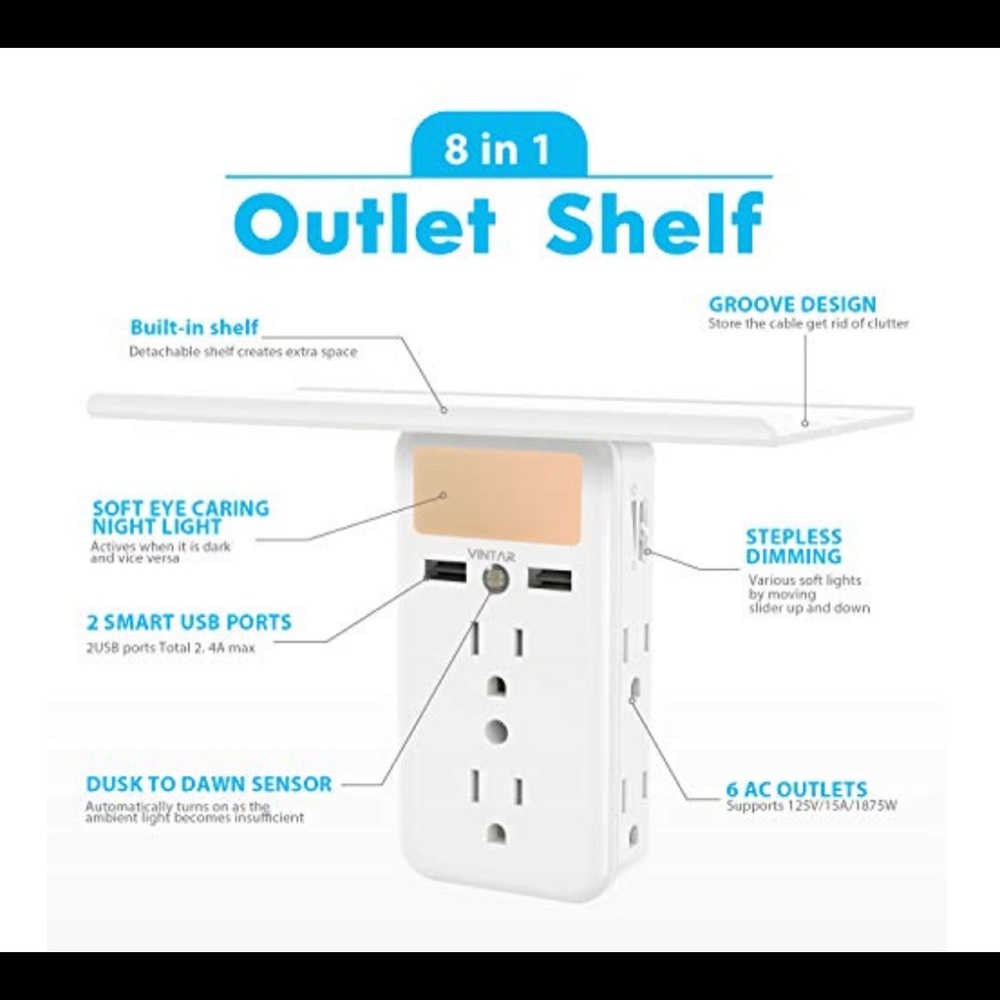 Wall Outlet Extender